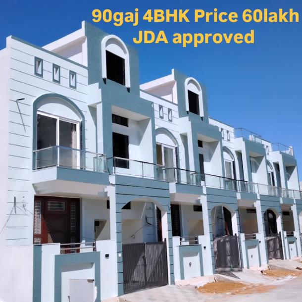 90gaj 4bhk Villas Jda Approved Kalwar road-1